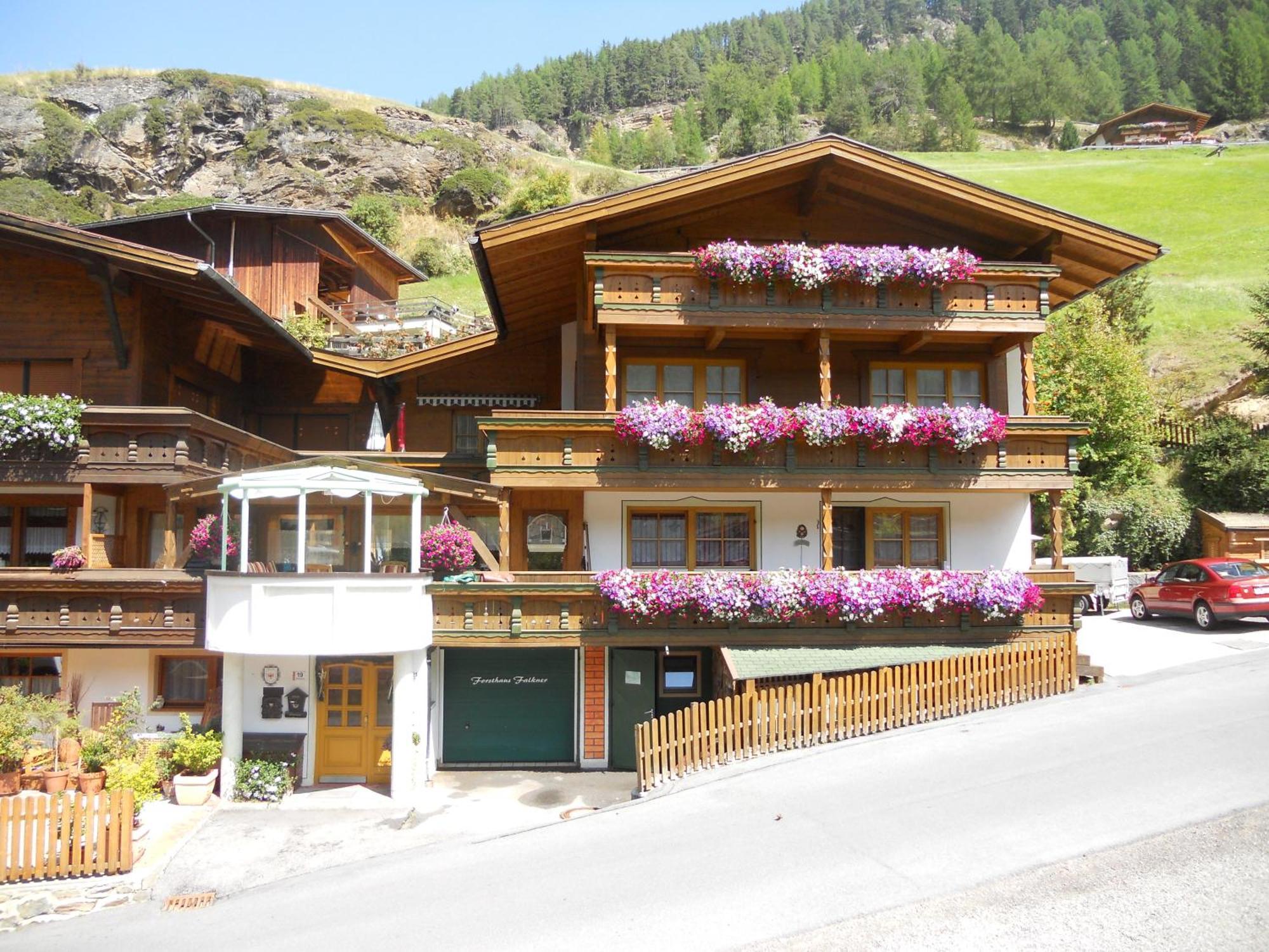 Hotel Forsthaus Falkner Sölden Exteriér fotografie